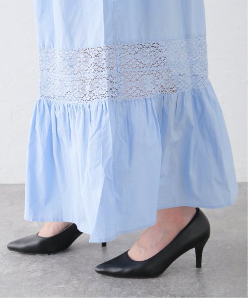 IENA(イエナ)/【SARA MALLIKA/サラマリカ】POPLIN LACE EMB MIX DRESS ワンピース/img09