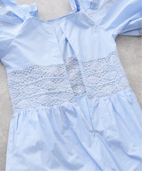 IENA(イエナ)/【SARA MALLIKA/サラマリカ】POPLIN LACE EMB MIX DRESS ワンピース/img10