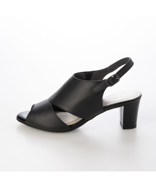 バックストラップサンダル 本革 ステアスムース