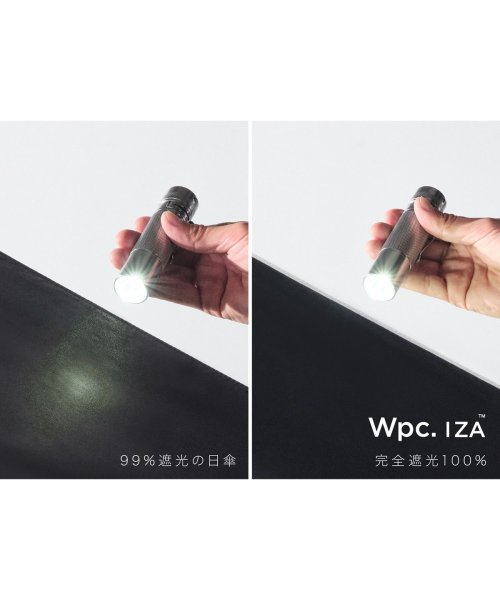 Wpc．(Wpc．)/Wpc. 折り畳み傘 メンズ ダブリュピーシー iza 手動 晴雨兼用 55cm 完全遮光 レディース IZA WIND RESISTANCE ZA014/img16