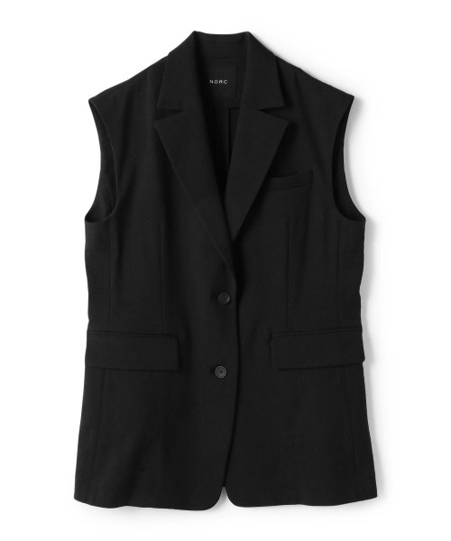 リネンオックステーラードジレ なし