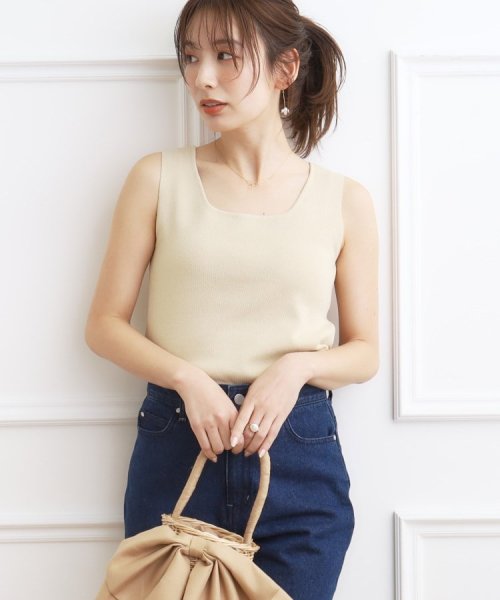 スクエアネックニットタンク 人気・おすすめ｜使いやすい・旅行におすすめ 品質保証 全国発送 正規品・日本国内発送・安心保証付き