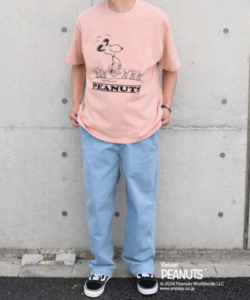 SHIPS any MEN(シップス　エニィ　メン)/SHIPS any: SNOOPY コラボ グラフィック バック プリント Tシャツ◇/img13