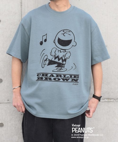 SHIPS any MEN(シップス　エニィ　メン)/SHIPS any: SNOOPY コラボ グラフィック バック プリント Tシャツ◇/img27