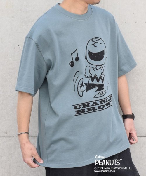 SHIPS any MEN(シップス　エニィ　メン)/SHIPS any: SNOOPY コラボ グラフィック バック プリント Tシャツ◇/img29