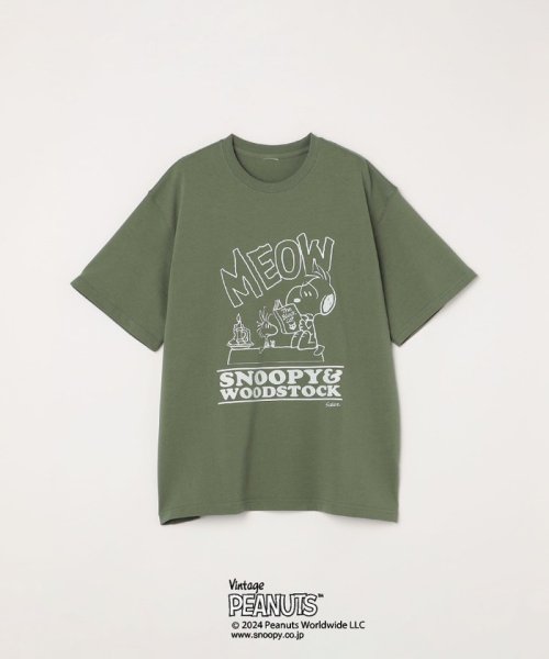 SHIPS any MEN(シップス　エニィ　メン)/SHIPS any: SNOOPY コラボ グラフィック バック プリント Tシャツ◇/img45