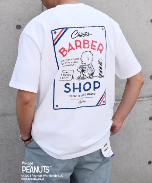 SHIPS any MEN(シップス　エニィ　メン)/SHIPS any: SNOOPY コラボ カルチャー グラフィック バック プリント Tシャツ◆/img06