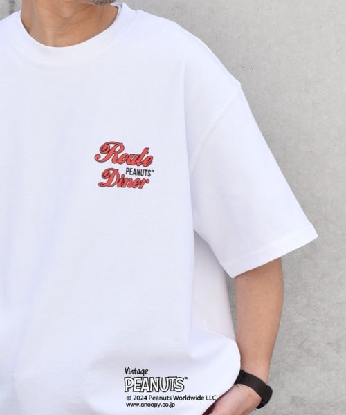 SHIPS any MEN(シップス　エニィ　メン)/SHIPS any: SNOOPY コラボ カルチャー グラフィック バック プリント Tシャツ◇/img17