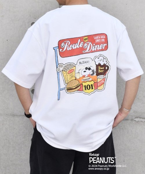 SHIPS any MEN(シップス　エニィ　メン)/SHIPS any: SNOOPY コラボ カルチャー グラフィック バック プリント Tシャツ◆/img18