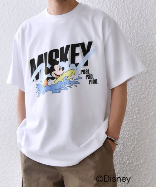 SHIPS any MEN(シップス　エニィ　メン)/SHIPS any: ミッキーマウス スポーツ グラフィック Tシャツ◇/img04