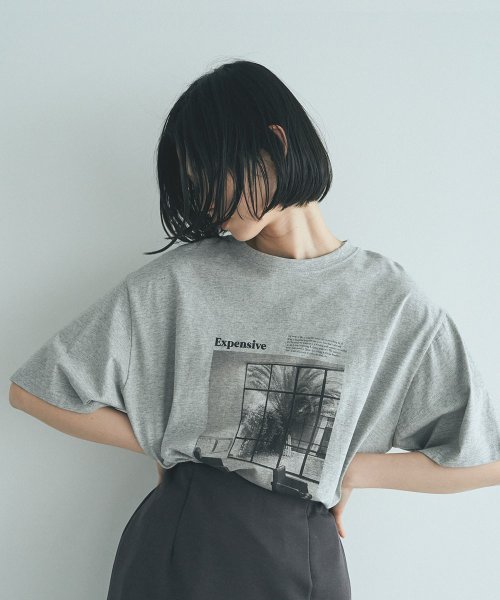 marjour(マージュール)/MONOCHROME PHOTO PRINT TEE/img11