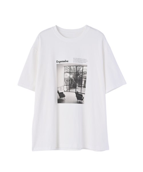 marjour(マージュール)/MONOCHROME PHOTO PRINT TEE/img15