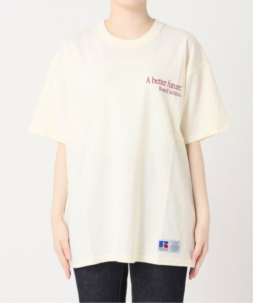 journal standard  L'essage (ジャーナルスタンダード　レサージュ)/《予約》【RUSSELL ATHLETIC】BOOKSTORE JERSEY SS GRA：Tシャツ/img18