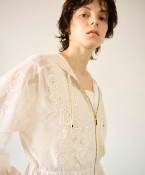 ジャガード刺繍ブルゾン  G2392865312(18216円)