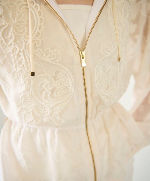 ジャガード刺繍ブルゾン  G2392865312(18216円)