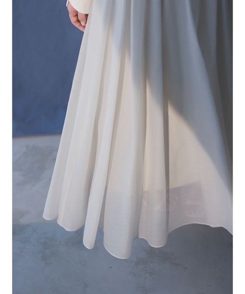 シアードッキングピンタックブザムワンピース 着丈 バスト 5cm 袖丈 肩幅 ウエスト