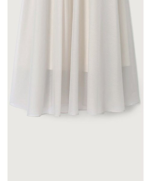 シアードッキングピンタックブザムワンピース 着丈 バスト 5cm 袖丈 肩幅 ウエスト