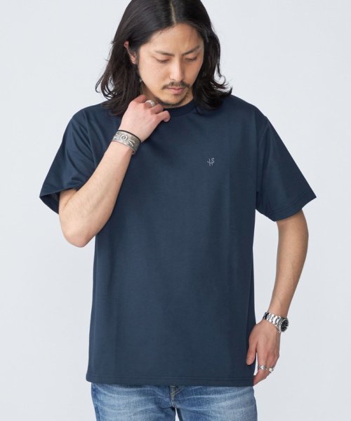 SHIPS MEN(シップス　メン)/*SHIPS:〈吸水速乾・UVケア等〉Drymix(R) ワンポイント ロゴ クルーネック Tシャツ/img09