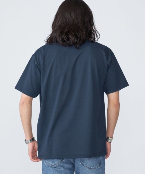 SHIPS MEN(シップス　メン)/*SHIPS:〈吸水速乾・UVケア等〉Drymix(R) ワンポイント ロゴ クルーネック Tシャツ/img11