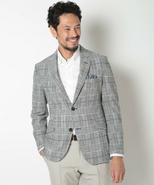 Men's Bigi(メンズビギ)/【ACTIVE TAILOR】3Dサッカープリントテーラードジャケット/img03