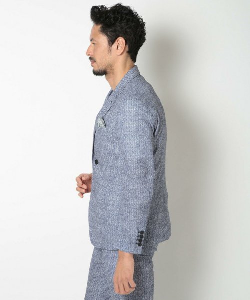 Men's Bigi(メンズビギ)/【ACTIVE TAILOR】3Dサッカープリントテーラードジャケット/img07