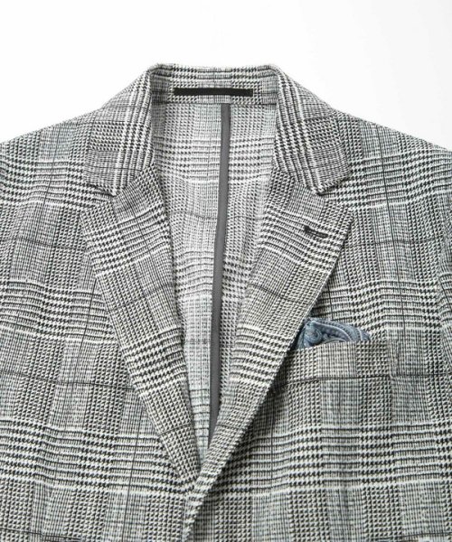 Men's Bigi(メンズビギ)/【ACTIVE TAILOR】3Dサッカープリントテーラードジャケット/img09