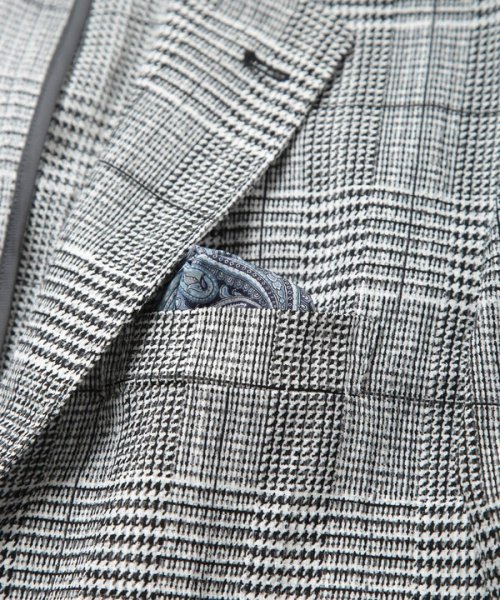 Men's Bigi(メンズビギ)/【ACTIVE TAILOR】3Dサッカープリントテーラードジャケット/img10