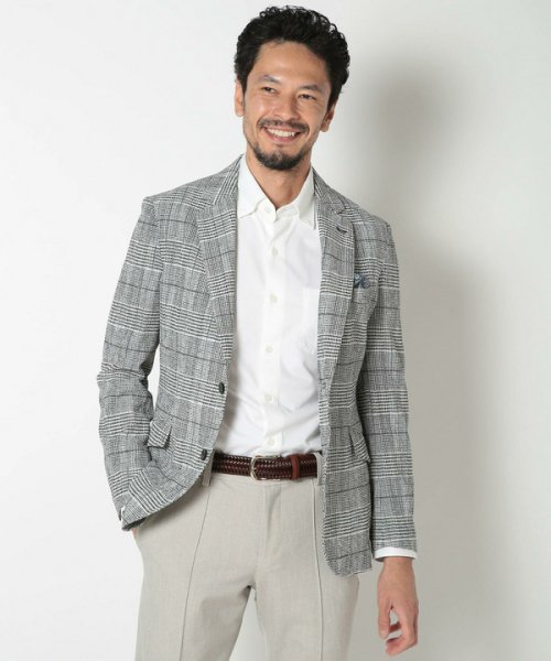 Men's Bigi(メンズビギ)/【ACTIVE TAILOR】3Dサッカープリントテーラードジャケット/img19