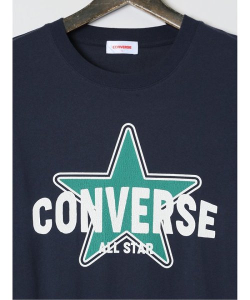 GRAND-BACK(グランバック)/【大きいサイズ】コンバース/CONVERSE クラック風袖ライン クルーネック半袖Ｔシャツ メンズ Tシャツ カットソー カジュアル インナー トップス ギフト/img02