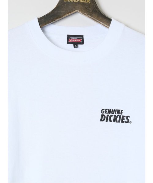 GRAND-BACK(グランバック)/【大きいサイズ】ジュニュイン ディッキーズ/Genuine Dickies フェス風バックプリント クルーネック半袖Ｔシャツ/img02