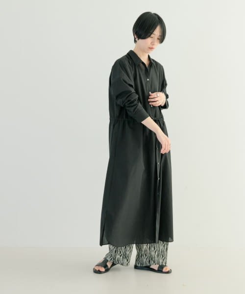 URBAN RESEARCH(アーバンリサーチ)/『UR TECH Smart Linen Touch』シャツワンピース/img09