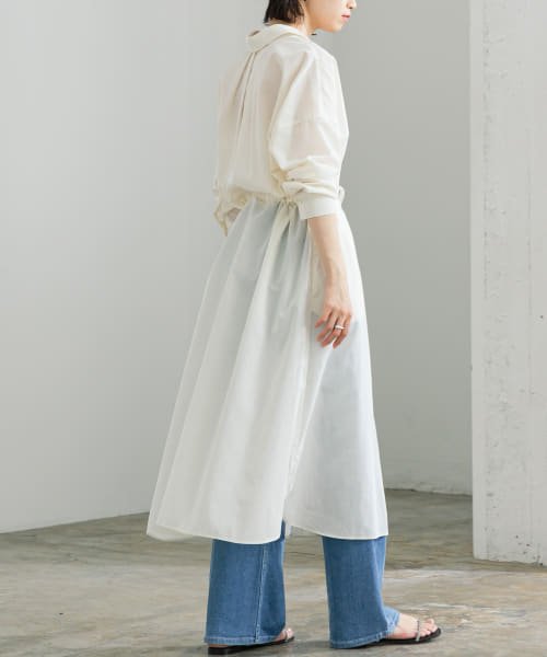 URBAN RESEARCH(アーバンリサーチ)/『UR TECH Smart Linen Touch』シャツワンピース/img10