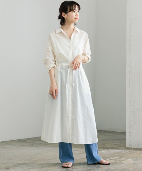 URBAN RESEARCH(アーバンリサーチ)/『UR TECH Smart Linen Touch』シャツワンピース/img14