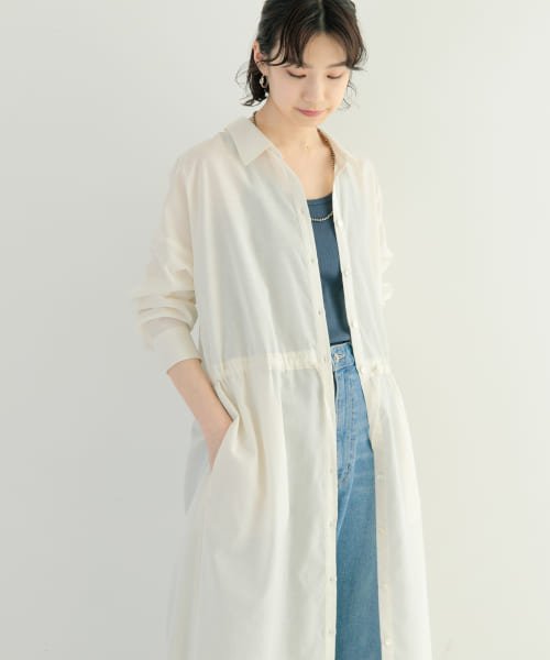 URBAN RESEARCH(アーバンリサーチ)/『UR TECH Smart Linen Touch』シャツワンピース/img18