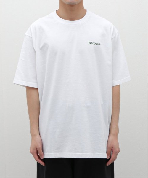 417 EDIFICE(フォーワンセブン　エディフィス)/BARBOUR (バブアー) OS Basic Barbour logo T－Shirts 241MTSG004/img02