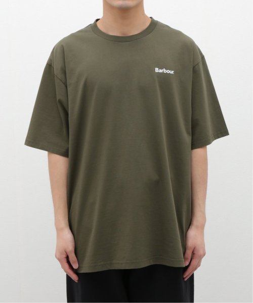 417 EDIFICE(フォーワンセブン　エディフィス)/BARBOUR (バブアー) OS Basic Barbour logo T－Shirts 241MTSG004/img03