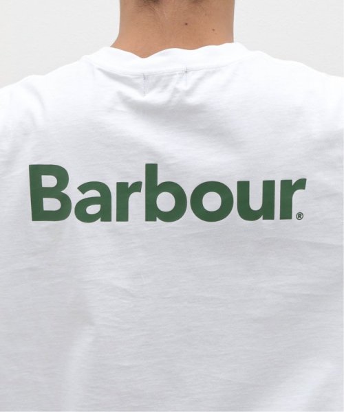417 EDIFICE(フォーワンセブン　エディフィス)/BARBOUR (バブアー) OS Basic Barbour logo T－Shirts 241MTSG004/img19