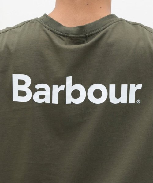 417 EDIFICE(フォーワンセブン　エディフィス)/BARBOUR (バブアー) OS Basic Barbour logo T－Shirts 241MTSG004/img20
