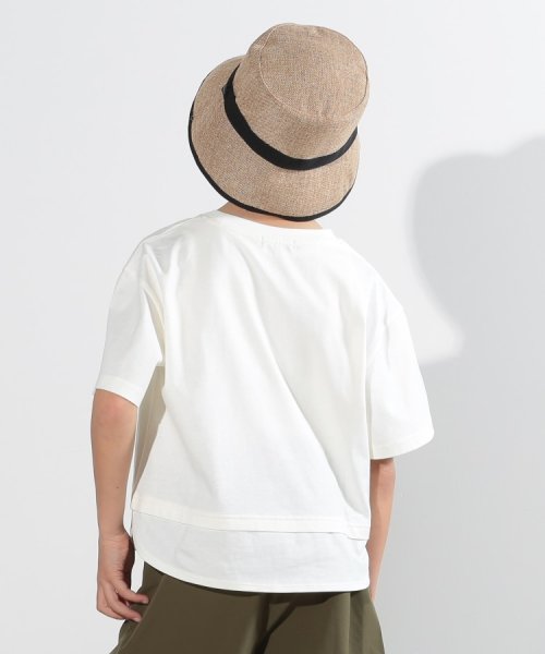 SHOO・LA・RUE(Kids) (シューラルーキッズ)/【親子リンク】日よけ付きHAT/img02