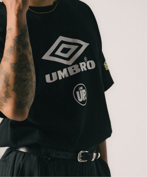 417 EDIFICE(フォーワンセブン　エディフィス)/《予約》UMBRO×LINEUP logo tee / ロゴTシャツ UM24SS417－CS01/img02