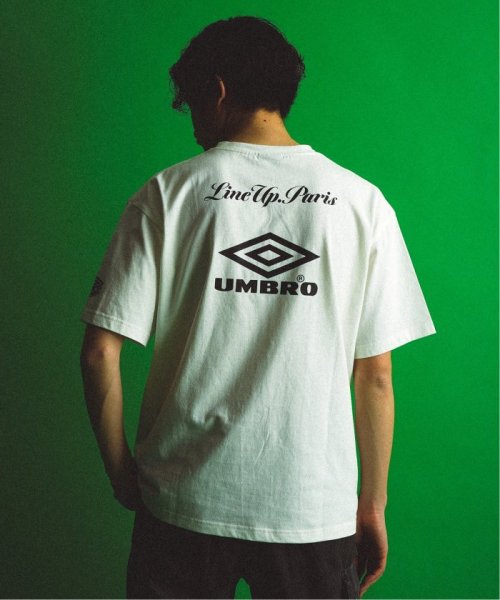 417 EDIFICE(フォーワンセブン　エディフィス)/《予約》UMBRO×LINEUP logo tee / ロゴTシャツ UM24SS417－CS01/img15