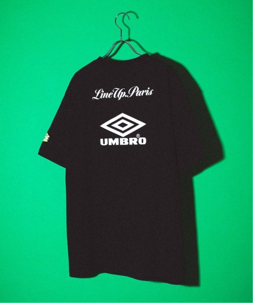 417 EDIFICE(フォーワンセブン　エディフィス)/《予約》UMBRO×LINEUP logo tee / ロゴTシャツ UM24SS417－CS01/img19