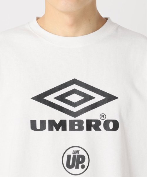 417 EDIFICE(フォーワンセブン　エディフィス)/《予約》UMBRO×LINEUP logo tee / ロゴTシャツ UM24SS417－CS01/img22