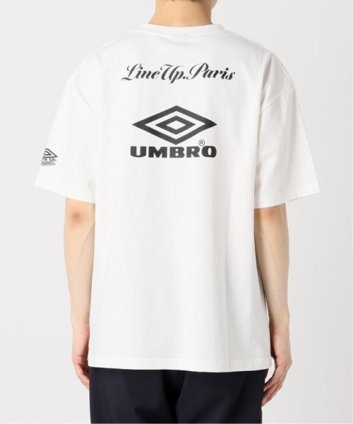 417 EDIFICE(フォーワンセブン　エディフィス)/《予約》UMBRO×LINEUP logo tee / ロゴTシャツ UM24SS417－CS01/img24