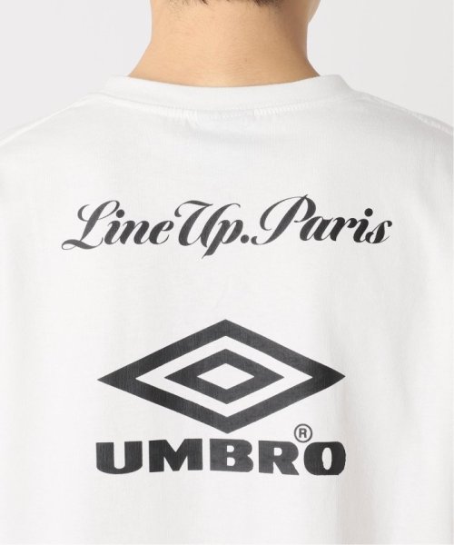 417 EDIFICE(フォーワンセブン　エディフィス)/《予約》UMBRO×LINEUP logo tee / ロゴTシャツ UM24SS417－CS01/img25