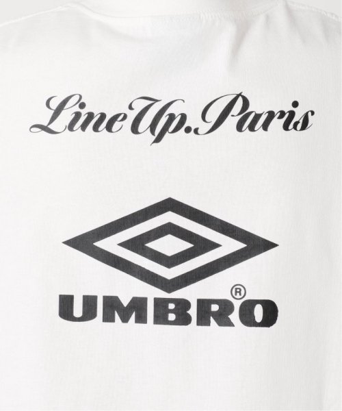 417 EDIFICE(フォーワンセブン　エディフィス)/《予約》UMBRO×LINEUP logo tee / ロゴTシャツ UM24SS417－CS01/img26