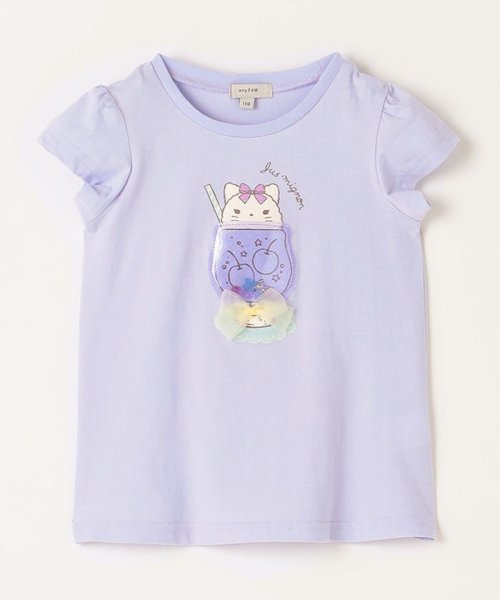 anyFAM（KIDS）(エニファム（キッズ）)/シャラシャラ ビーズ入り Tシャツ/img14