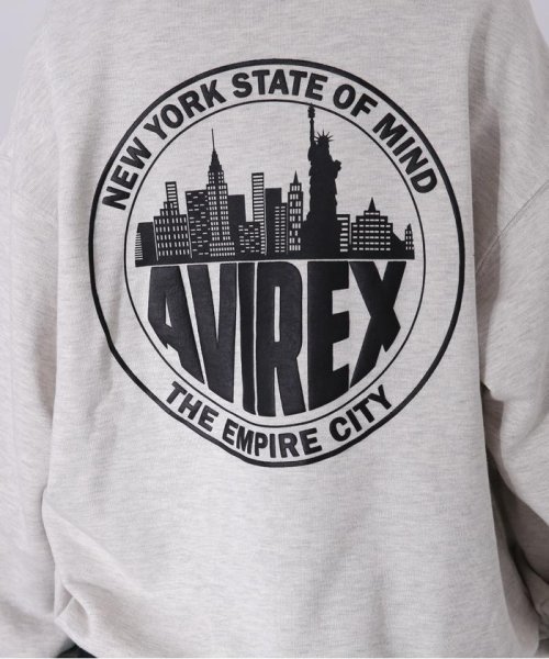 AVIREX(AVIREX)/《WEB限定》NEW YORK CITY ESCAPE PULLOVER HOODIE /img51