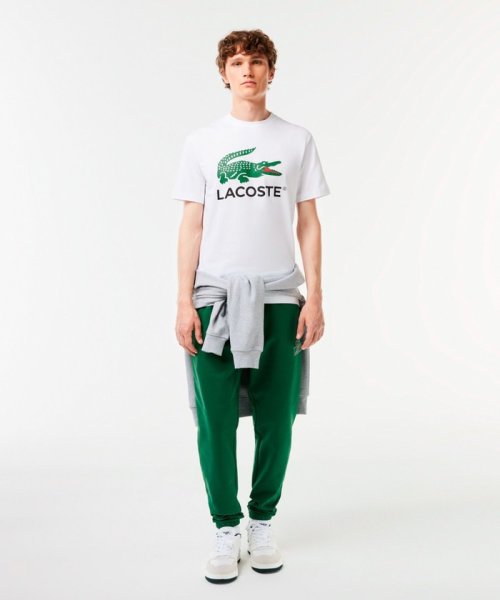 LACOSTE Mens(ラコステ　メンズ)/ワニロゴグラフィックプリントTシャツ/img06