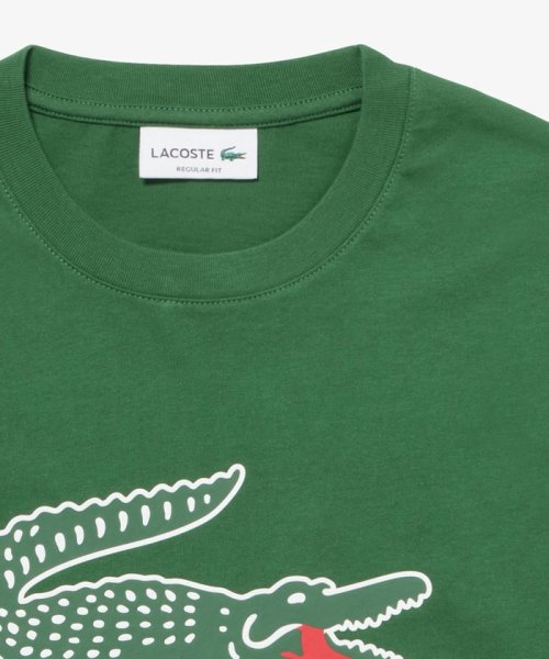 LACOSTE Mens(ラコステ　メンズ)/ワニロゴグラフィックプリントTシャツ/img08